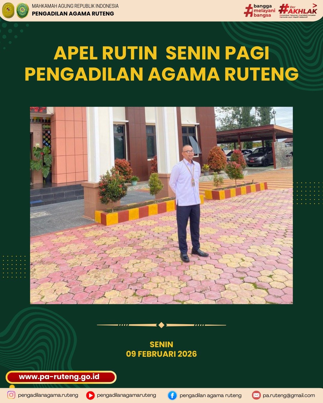 Apel senin 09 Feb