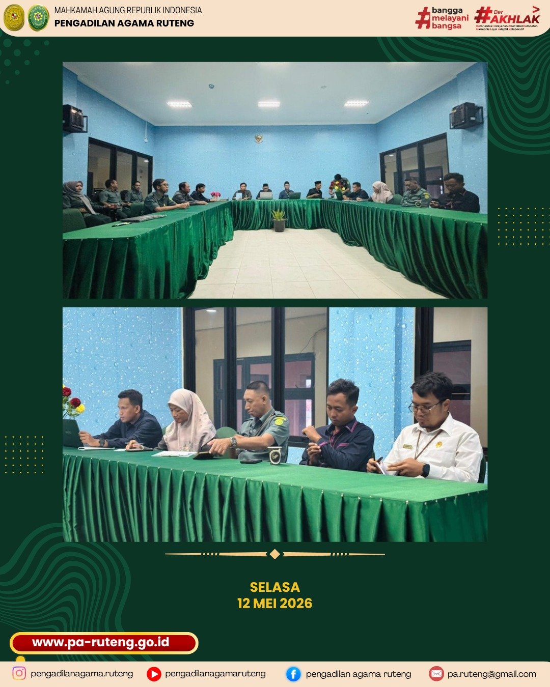 rapat hasil rakerda